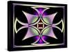 A Dark Splash of Color 41-Art Deco Designs-Stretched Canvas