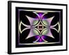 A Dark Splash of Color 41-Art Deco Designs-Framed Giclee Print