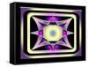 A Dark Splash of Color 42-Art Deco Designs-Framed Stretched Canvas