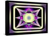 A Dark Splash of Color 42-Art Deco Designs-Stretched Canvas