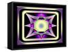 A Dark Splash of Color 42-Art Deco Designs-Framed Stretched Canvas