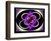 A Dark Splash of Color 44-Art Deco Designs-Framed Giclee Print