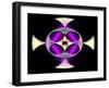 A Dark Splash of Color 45-Art Deco Designs-Framed Giclee Print