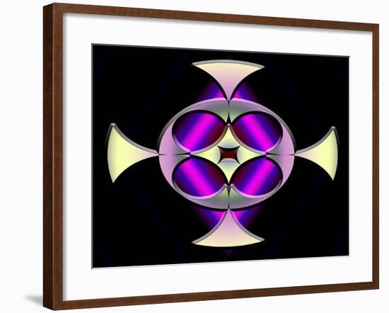 A Dark Splash of Color 45-Art Deco Designs-Framed Giclee Print