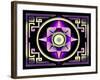 A Dark Splash of Color 46-Art Deco Designs-Framed Giclee Print