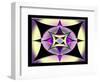 A Dark Splash of Color 47-Art Deco Designs-Framed Giclee Print