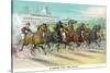 A Dash for the Pole-Currier & Ives-Stretched Canvas