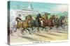 A Dash for the Pole-Currier & Ives-Stretched Canvas