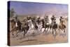 A Dash for the Timber-Frederic Sackrider Remington-Stretched Canvas