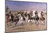 A Dash for the Timber-Frederic Sackrider Remington-Mounted Premium Giclee Print