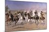 A Dash for the Timber-Frederic Sackrider Remington-Mounted Giclee Print