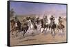 A Dash for the Timber-Frederic Sackrider Remington-Framed Stretched Canvas