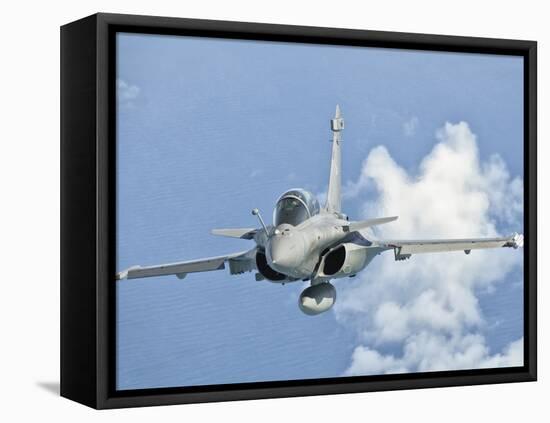 A Dassault Rafale of the French Air Force in Flight over Brazil-Stocktrek Images-Framed Stretched Canvas