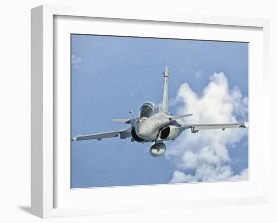 A Dassault Rafale of the French Air Force in Flight over Brazil-Stocktrek Images-Framed Photographic Print