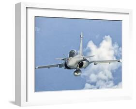 A Dassault Rafale of the French Air Force in Flight over Brazil-Stocktrek Images-Framed Photographic Print