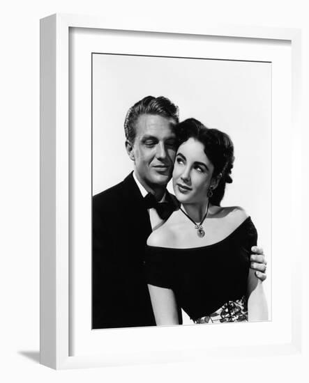 A DATE WITH JUDY, 1948 directed by RICHARD THORPE with Robert Stack and Elizabeth Taylor (b/w photo-null-Framed Photo