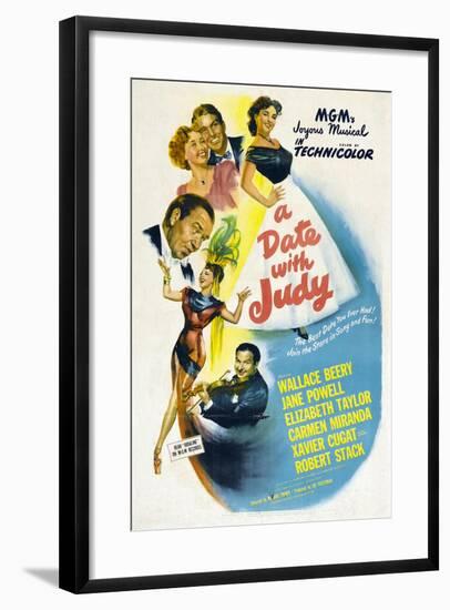 A Date With Judy, 1948, Directed by Richard Thorpe-null-Framed Giclee Print