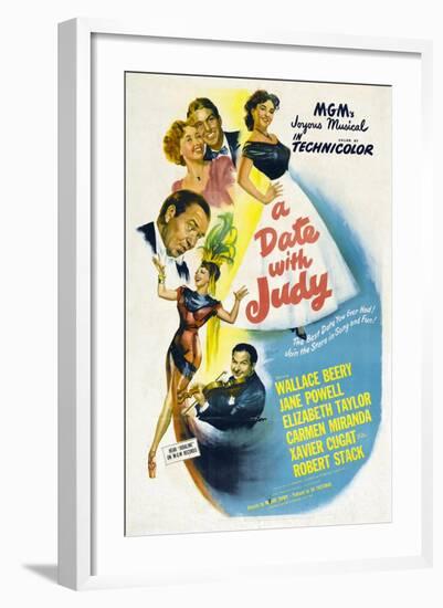 A Date With Judy, 1948, Directed by Richard Thorpe-null-Framed Giclee Print
