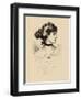 A Daughter of the South-Charles Dana Gibson-Framed Art Print