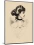 A Daughter of the South-Charles Dana Gibson-Mounted Art Print