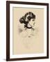 A Daughter of the South-Charles Dana Gibson-Framed Art Print