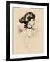 A Daughter of the South-Charles Dana Gibson-Framed Art Print