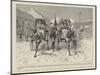 A Day Ashore in Ceylon, the Dangers of Racing Rickshas in the Streets of Colombo-null-Mounted Giclee Print