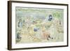 A Day at the Beach-Maurice Brazil Prendergast-Framed Giclee Print