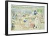 A Day at the Beach-Maurice Brazil Prendergast-Framed Giclee Print