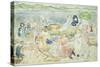 A Day at the Beach-Maurice Brazil Prendergast-Stretched Canvas