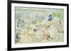 A Day at the Beach-Maurice Brazil Prendergast-Framed Giclee Print