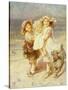 A Day at the Beach-Frederick Morgan-Stretched Canvas