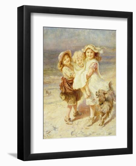 A Day at the Beach-Frederick Morgan-Framed Giclee Print