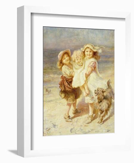 A Day at the Beach-Frederick Morgan-Framed Giclee Print