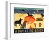 A Day At The Beach-Stephen Huneck-Framed Giclee Print