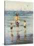 A Day at the Beach-LaVere Hutchings-Stretched Canvas