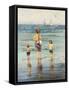 A Day at the Beach-LaVere Hutchings-Framed Stretched Canvas