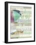 A Day At The Beach-ALI Chris-Framed Giclee Print