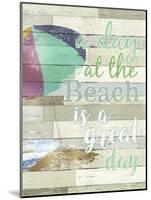 A Day At The Beach-ALI Chris-Mounted Giclee Print