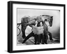 A Day at the Races, 1937-null-Framed Photographic Print