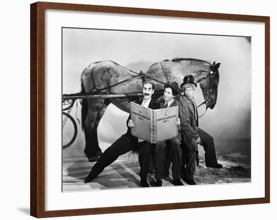 A Day at the Races, 1937-null-Framed Photographic Print