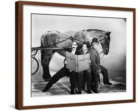 A Day at the Races, 1937-null-Framed Photographic Print