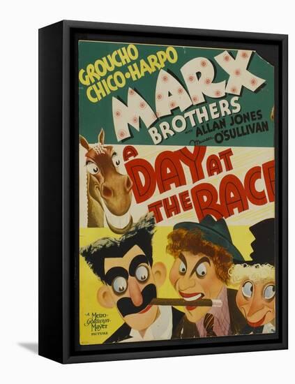 A Day at the Races, 1937-null-Framed Stretched Canvas