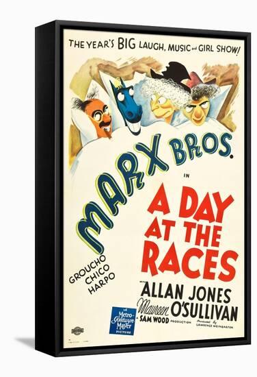 A Day at the Races, 1937-null-Framed Stretched Canvas