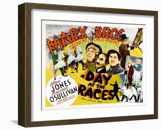 A Day at the Races, 1937-null-Framed Giclee Print