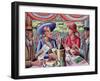 A Day at the Races, 2000-PJ Crook-Framed Giclee Print