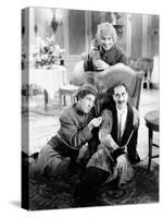 A Day at the Races, Chico Marx, Harpo Marx, Groucho Marx, 1937-null-Stretched Canvas