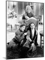 A Day at the Races, Chico Marx, Harpo Marx, Groucho Marx, 1937-null-Mounted Photo