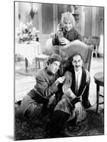 A Day at the Races, Chico Marx, Harpo Marx, Groucho Marx, 1937-null-Mounted Photo