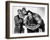 A Day at the Races, Groucho Marx, Chico Marx, Harpo Marx, 1937-null-Framed Photo